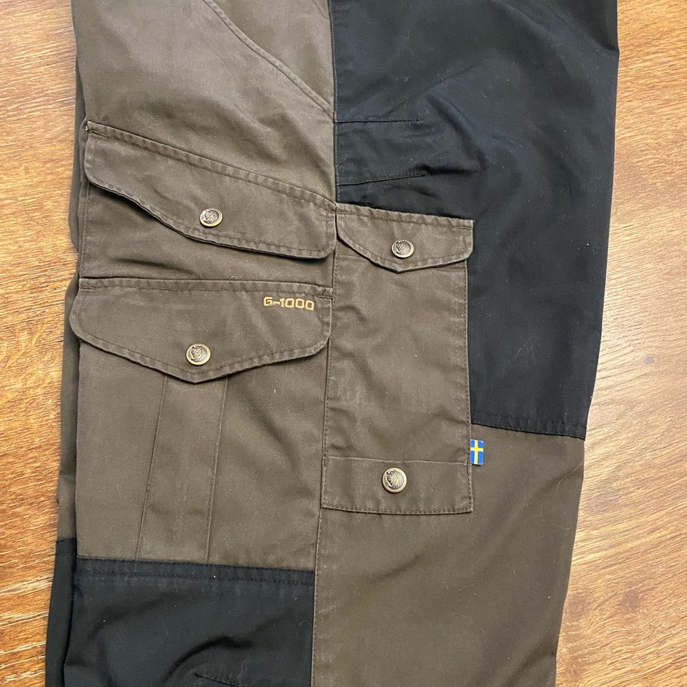 Fjallraven Vidda Pro pants EU 56 US 38-39 - Dark Olive - Inseam: Short 31”